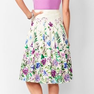 rsvp by Talbots Women's Pleated Garden Skirt Sz 2p